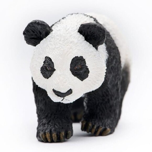 NEW - Panda Cub Figure - Wild Animal Toy - Hand Painted - Collectible - Picture 2 of 5